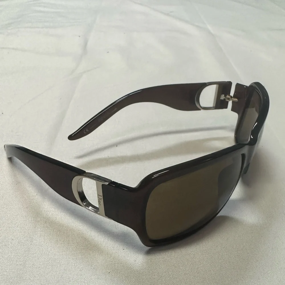 Dior Day 1 Sunglasses Brown/Gold - No Case Included Like New Excellent Conditio
